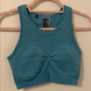 Gymshark blue sports bra sz medium